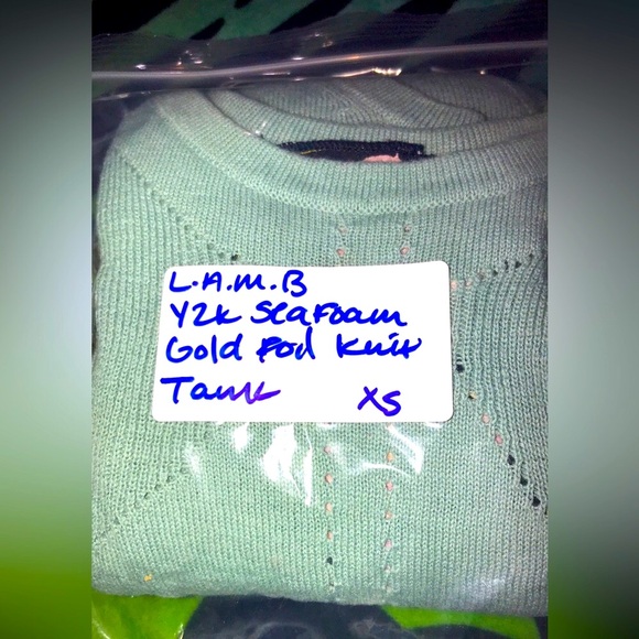 🏴☠️⚓️🆕BNWOT!L.A.M.B. SUPER RARE OLD, EARLY COLLECTION TANK TOP! SZ XS!GET IT! - Picture 4 of 10